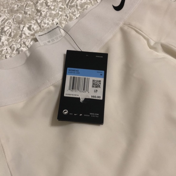 Nike White Tennis Skirt M NWT - Picture 3 of 5